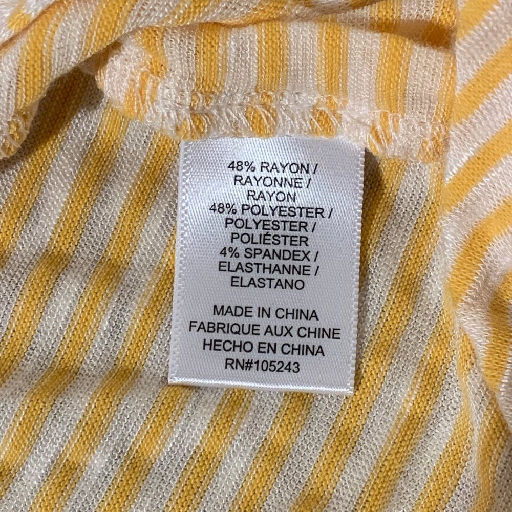 Plus Size Bobeau Cecile Striped Tie Cardigan - Picture 8 of 8